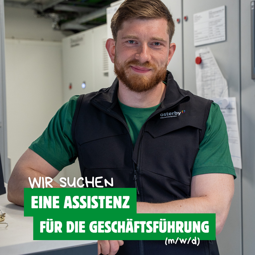 Assistenz der Geschäftsführung (m/w/d) gesucht!