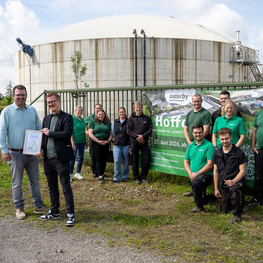 „Biogasanlage des Monats Juni“